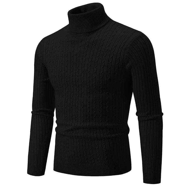 Men's Warm Crew Neck Knit Sweater