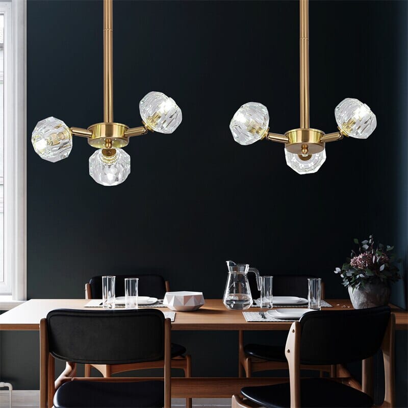 Elegant Glass Pendant Ceiling Lamp - VogeLuxe