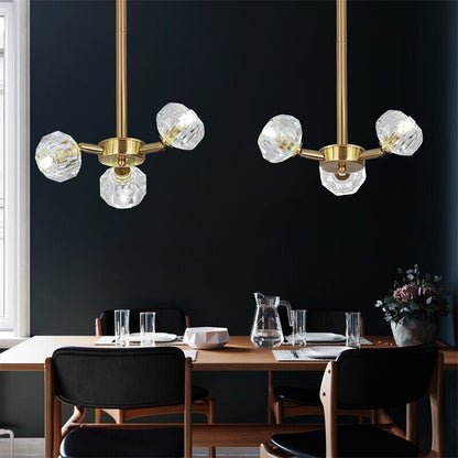 Elegant Glass Pendant Ceiling Lamp - VogeLuxe