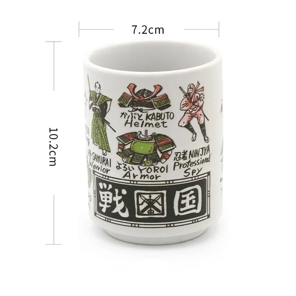 Traditional Japanese Ceramic Tea Cups