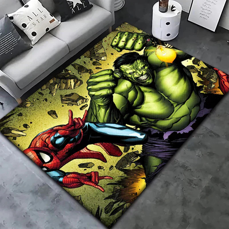 Colorful Kids Rug Soft Plush Playroom Mat