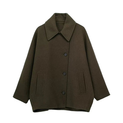 Large Fake Fur Parka Coat