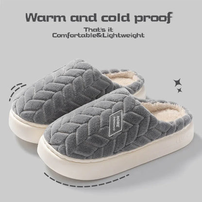 Cozy Fuzzy Women's Slipper Socks with Grippy Warm Soles