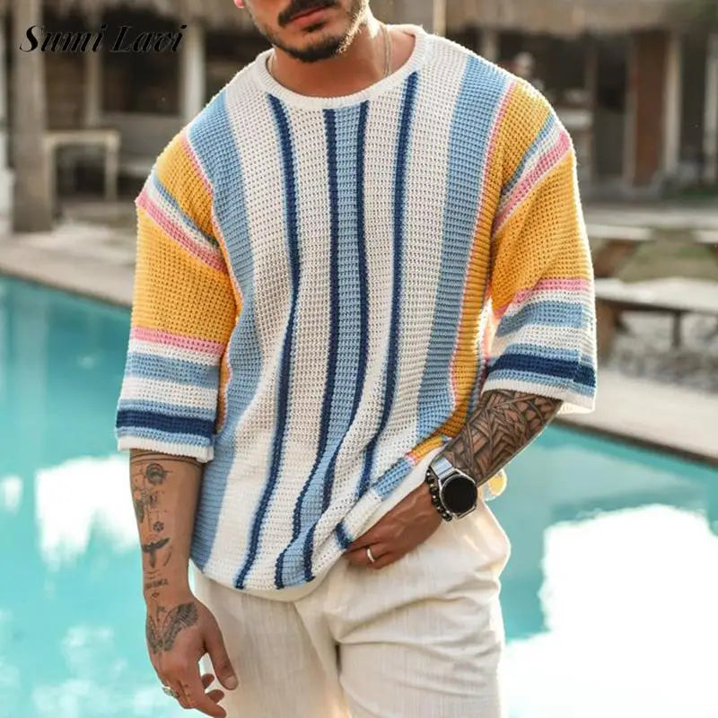 Lightweight Casual Summer Tee for Men - BritishElegance