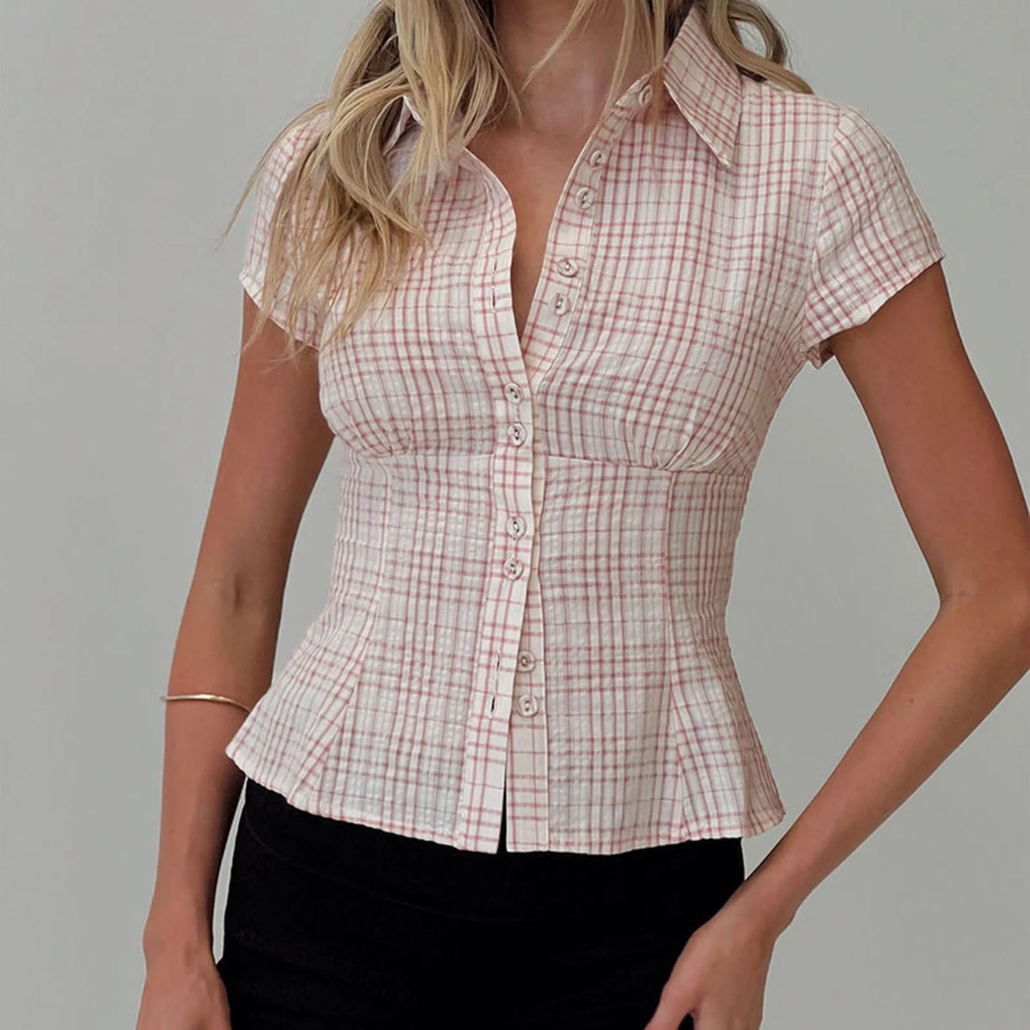 Classic Check Casual Women's Shirt