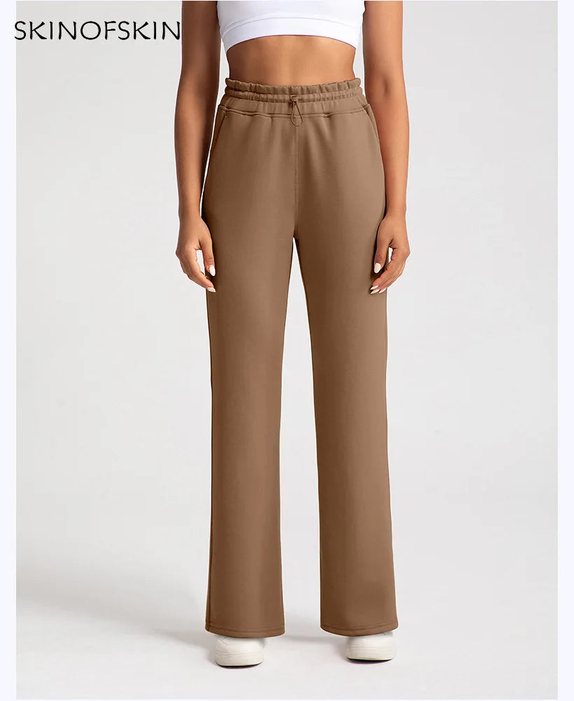 Comfortable High Waisted Loose Fit Women Sweatpants