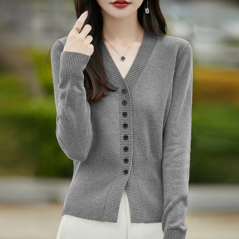 Cozy Women's Open Front Cardigan Sweater