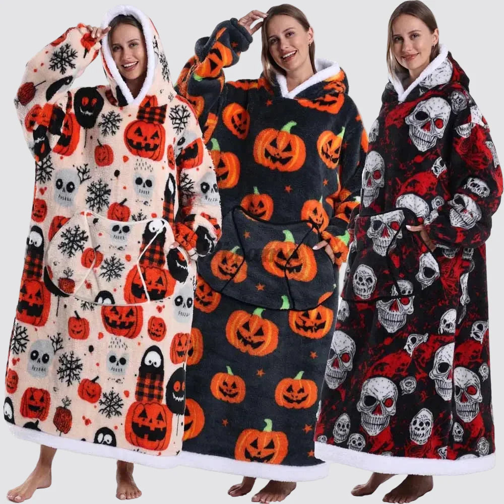 Cozy Wearable Hooded Blanket for Adults - VogeLuxe