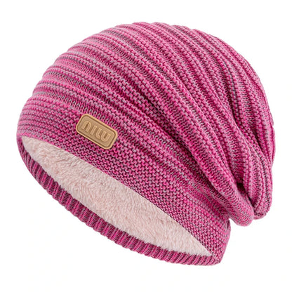Casual Colorful Oversized Cold Weather Hat