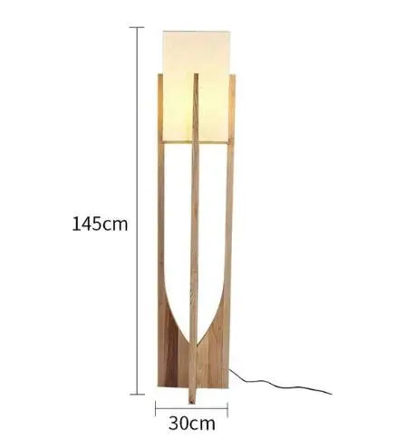 Rustic Wooden LED Pendant Lamp With Standard Socket