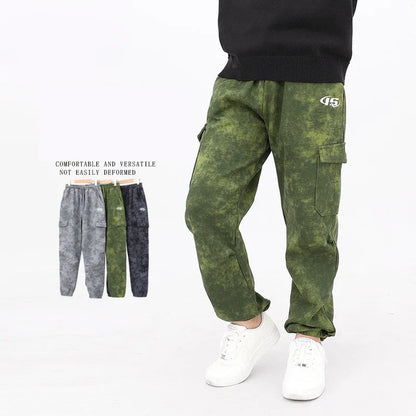 Boys' Camo Jogger Pants for Kids - VogeLuxe
