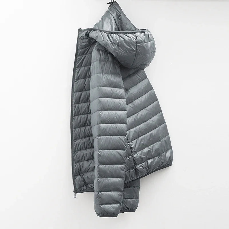 Warm Men's Waterproof Down Filled Parka Coat