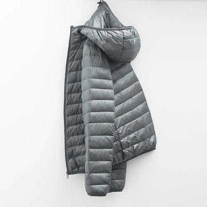Warm Men's Waterproof Down Filled Parka Coat