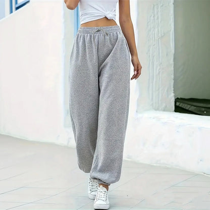 Classic Loose Fit High Waist Pants - VogeLuxe