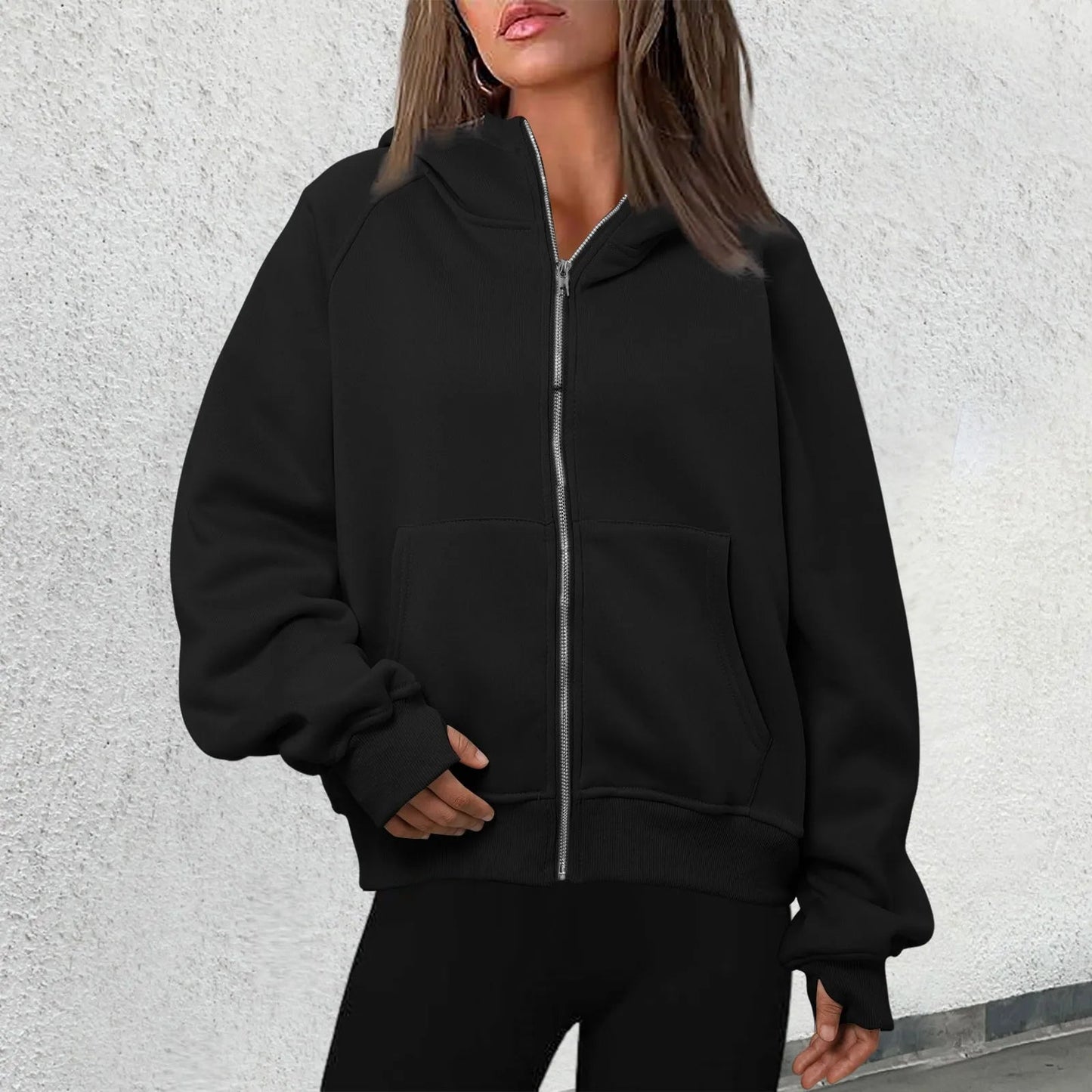 Cozy Winter Hooded Sweatshirt for Women