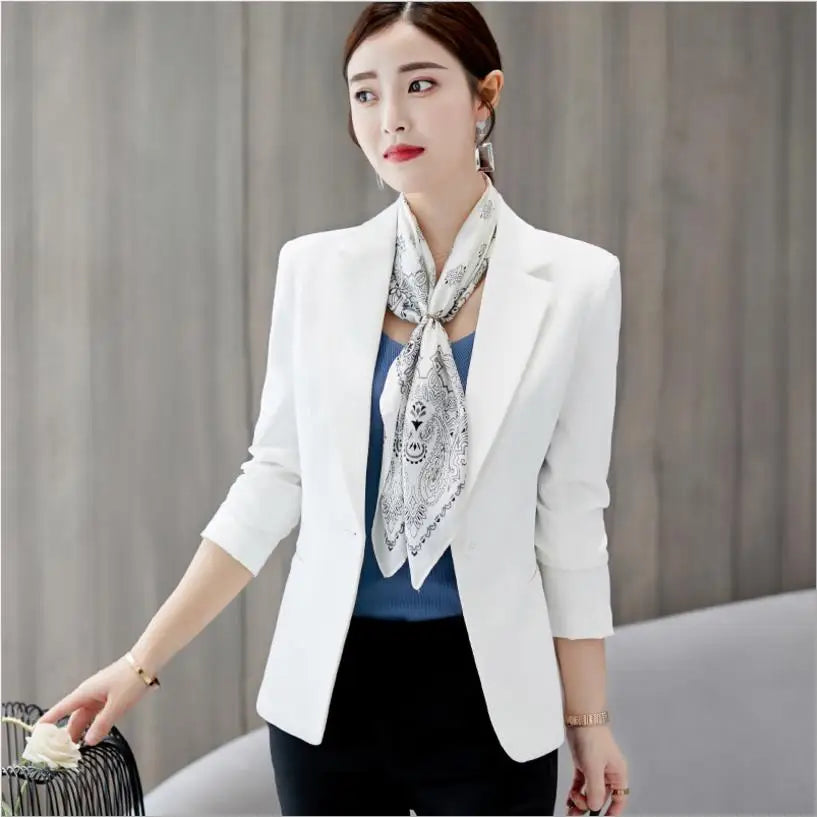 Classic Navy Business Jacket for Women