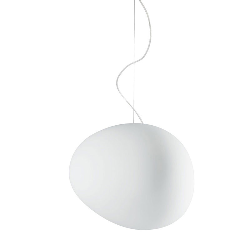 Unique Handmade Glass Pendant Light Natural Shape - VogeLuxe