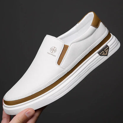 Classic Genuine Leather Mens Loafers Shoes