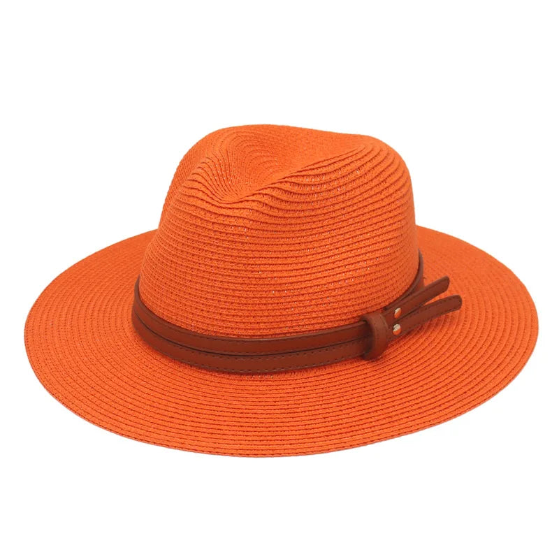 Lightweight Natural Fiber Summer Sun Hat