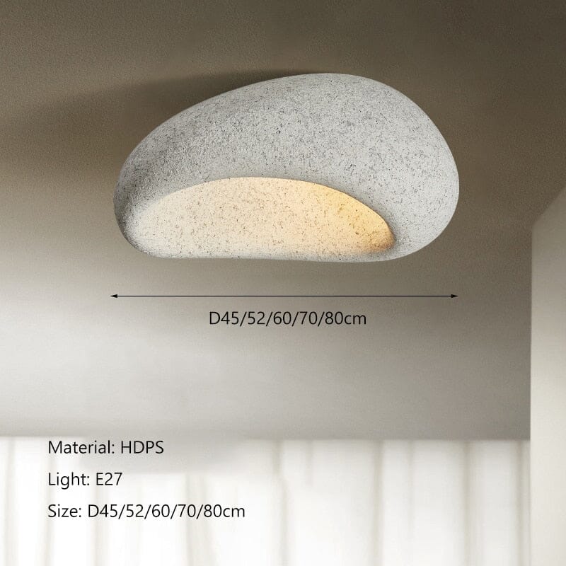 Rustic Japanese Style Ceiling Lamp