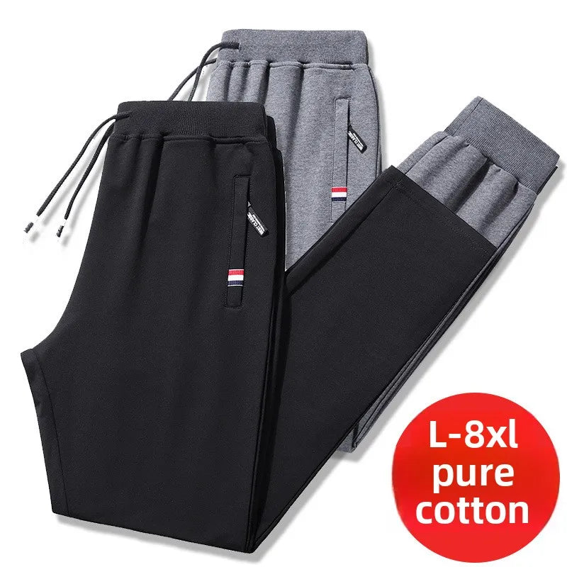 Relaxed Fit Men's Comfort Cotton Jogger Pants - BritishElegance