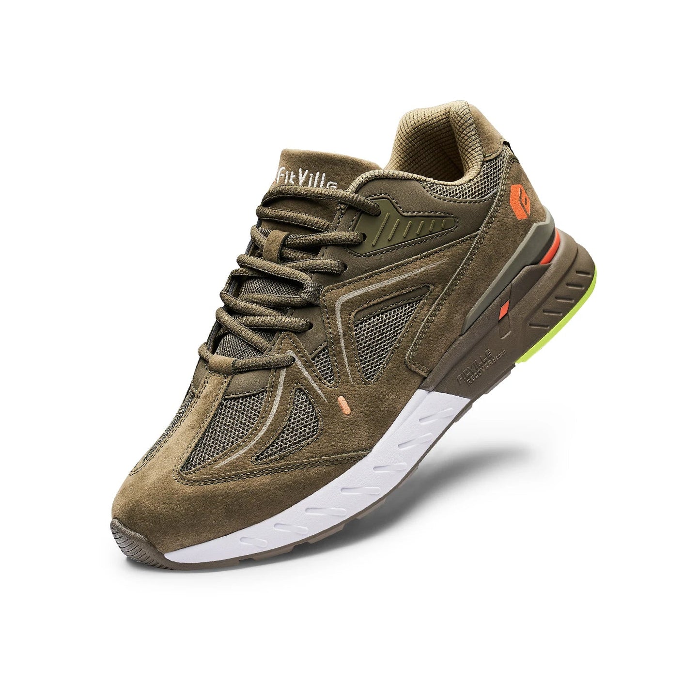 Comfortable Wide Fit Men's Walking Sneakers