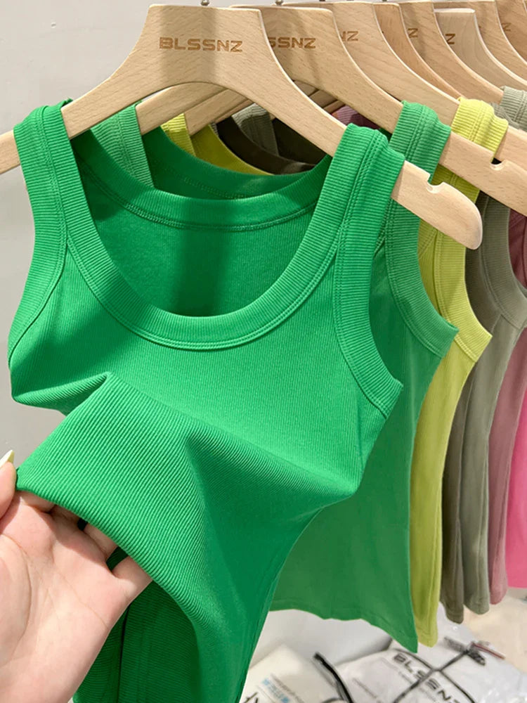 Comfortable Women's Summer Tank Top – Breathable Fit Cami