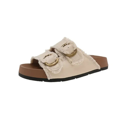 Comfortable Women's Flip Flop Sandals – Thick Non Slip Summer Shoes