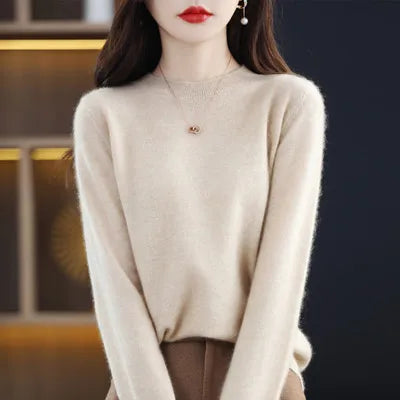 Pure Wool Women's Sweater for Cold Winter Days