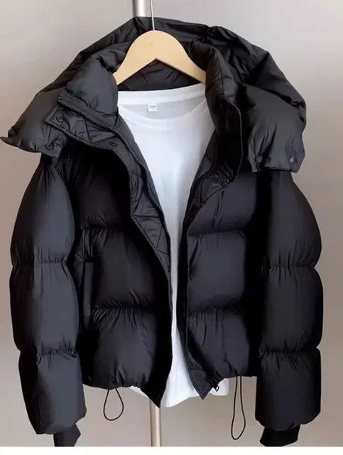 Cozy Fleece Hoodie Jacket for Ladies