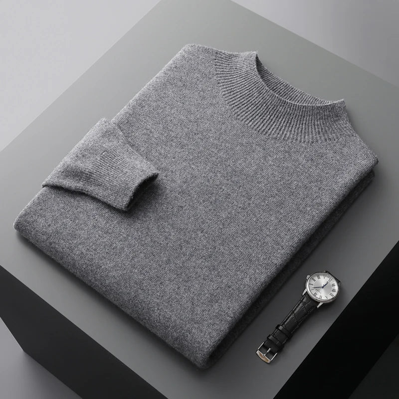 Classic Crew Neck Men's Sweater