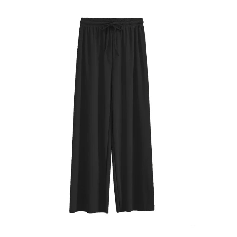 Breathable Loose Fit Summer Wide Leg Pants