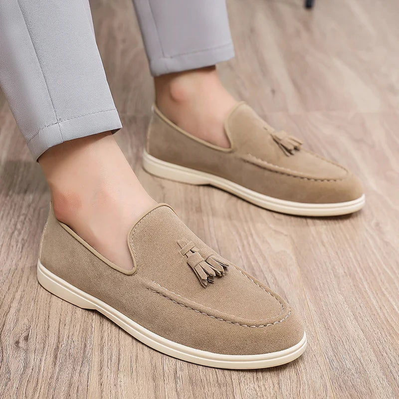 Premium Leather Men's Slip On Loafers