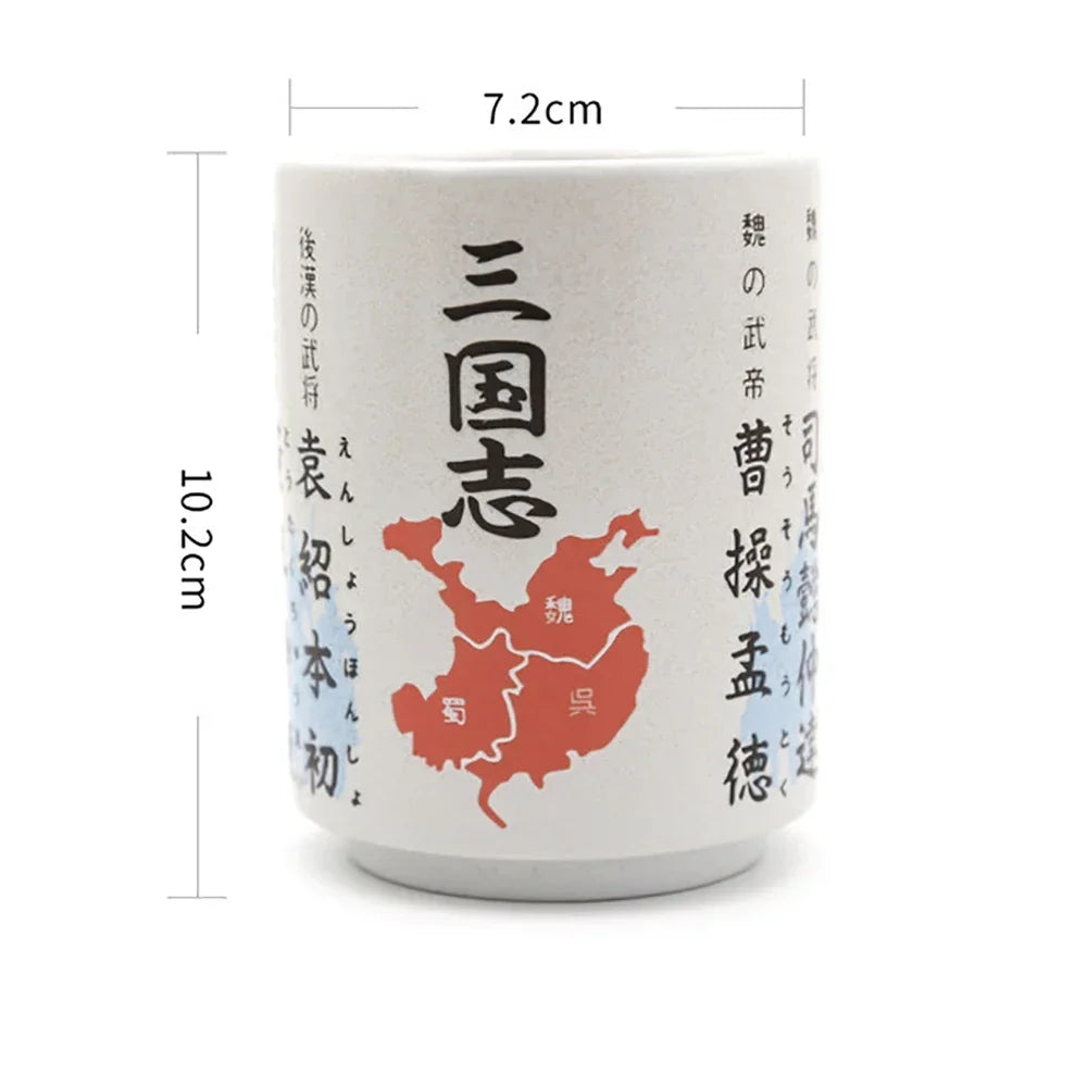 Traditional Japanese Ceramic Tea Cups