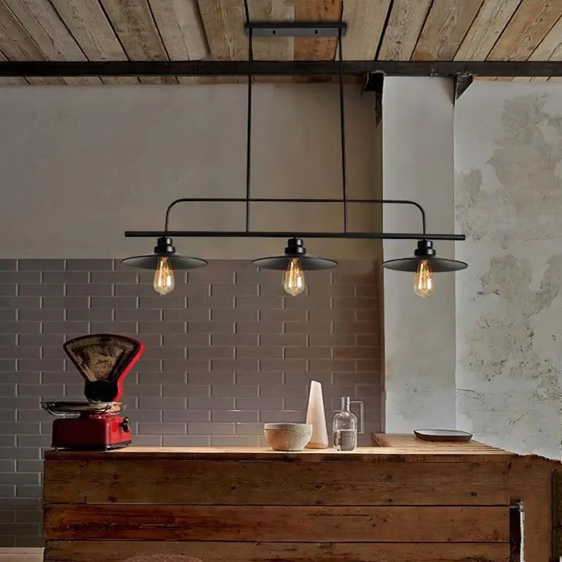 Rustic Industrial Style Ceiling Chandelier - VogeLuxe