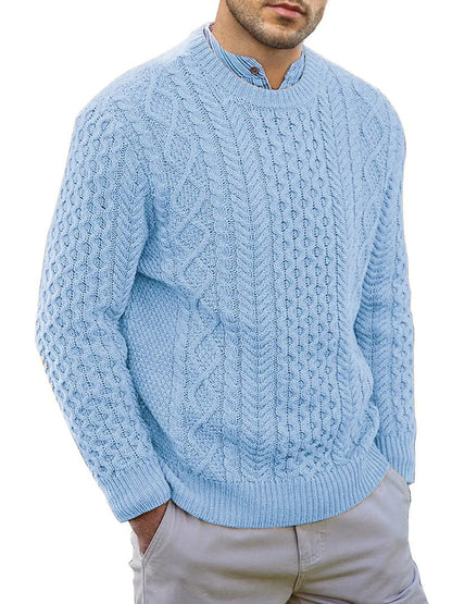 Classic Navy Blue Mens Sweatshirt