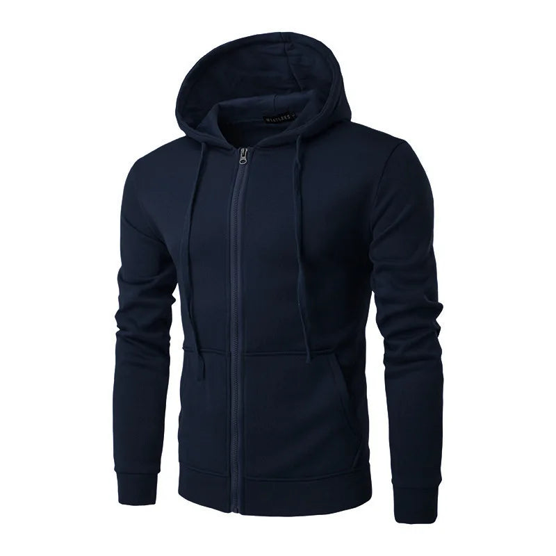 Men's Athletic Slim Fit Hooded Sweatshirt
