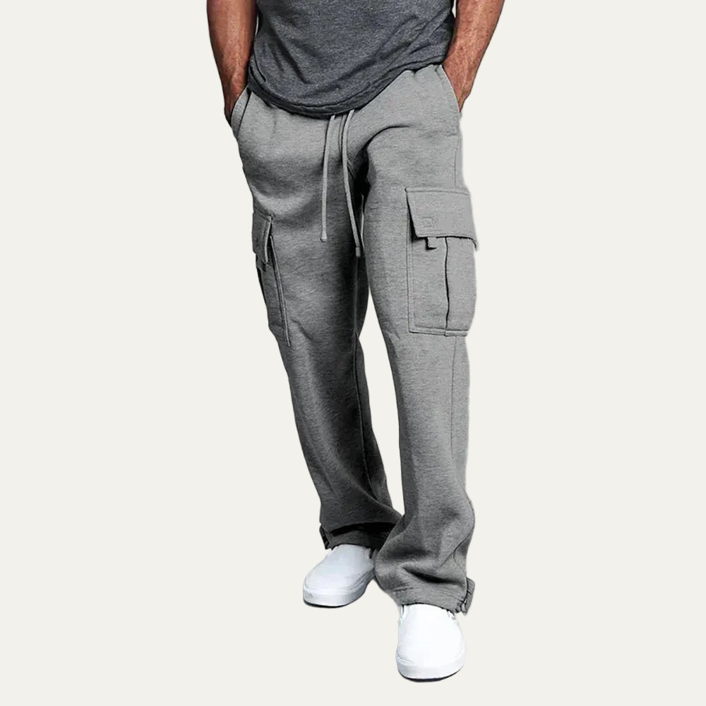 VogeLuxe | Men’s Relaxed Fit Cargo Sweatpants