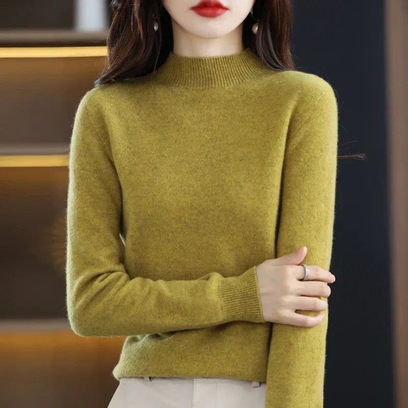 Soft 100% Wool Women's Winter Sweater