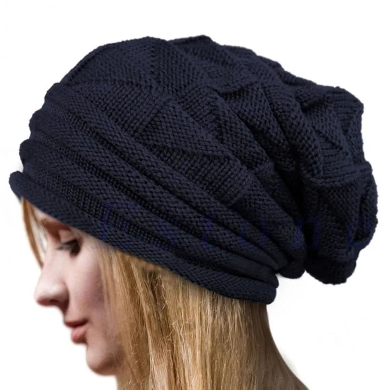 Cozy Slouchy Knit Winter Hat