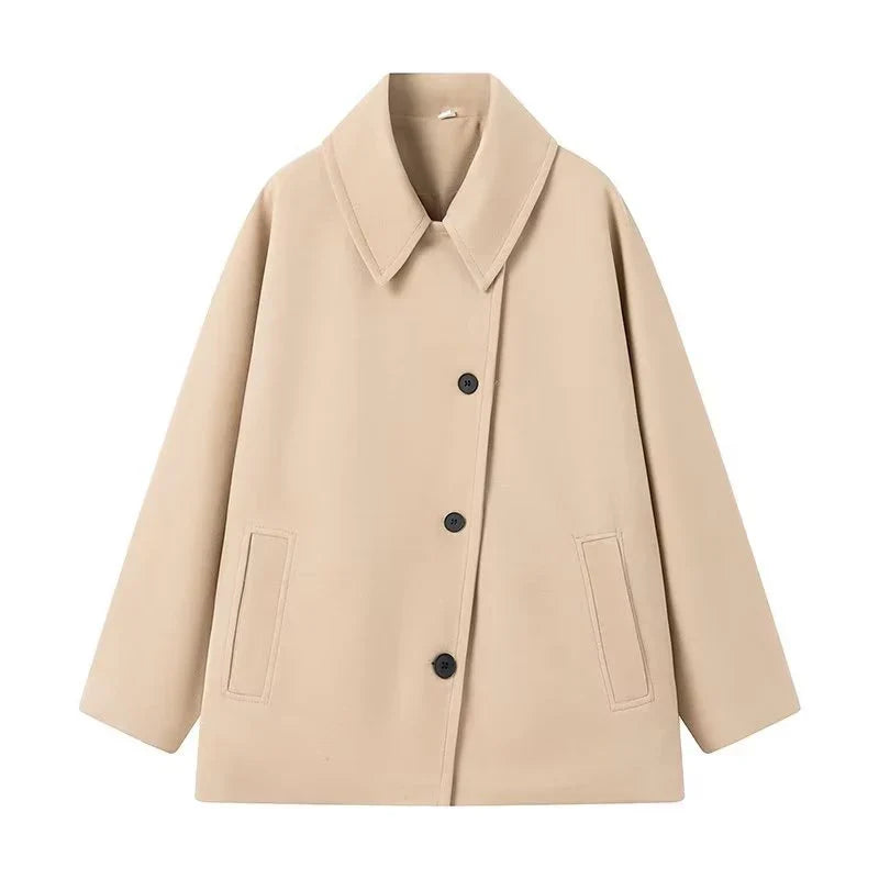 Large Fake Fur Parka Coat