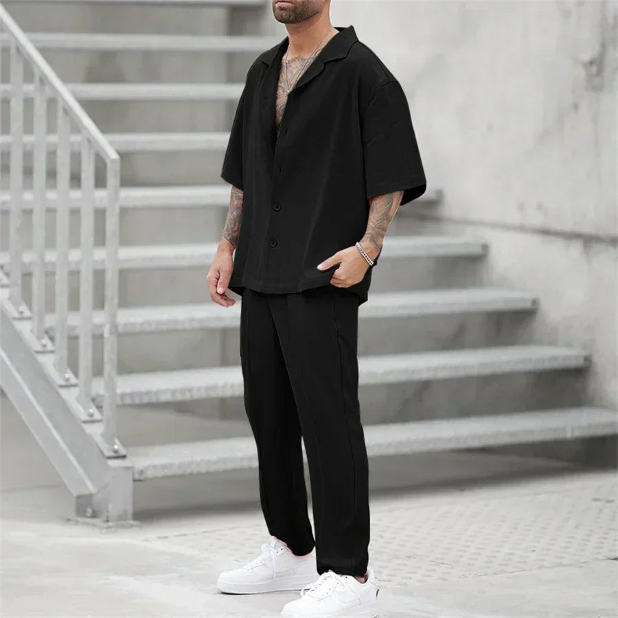 Timeless Summer Clothing Set for Men - BritishElegance