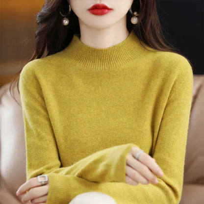 Soft Merino Wool Women's Fit Sweater - VogeLuxe