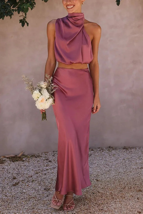 Ladies Elegant 2 Piece Summer Dress Set - VogeLuxe