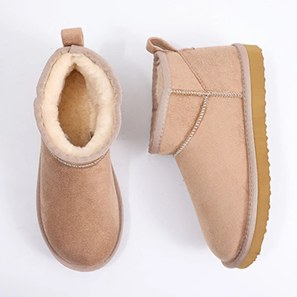 Warm Waterproof Women's Snow Boots - VogeLuxe