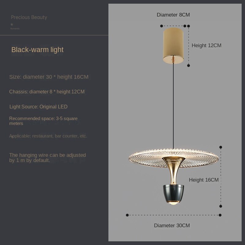Beautiful Flower Pendant Light