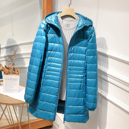 Ladies' Insulated Down Parka with Free Travel Bag