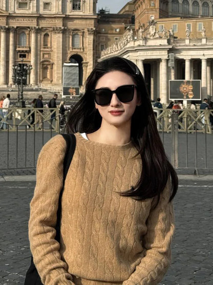 Cozy Oversized Women's Chunky Sweater