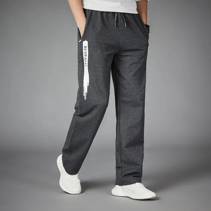 Comfortable Mens Athletic Stripe Jogger Pants