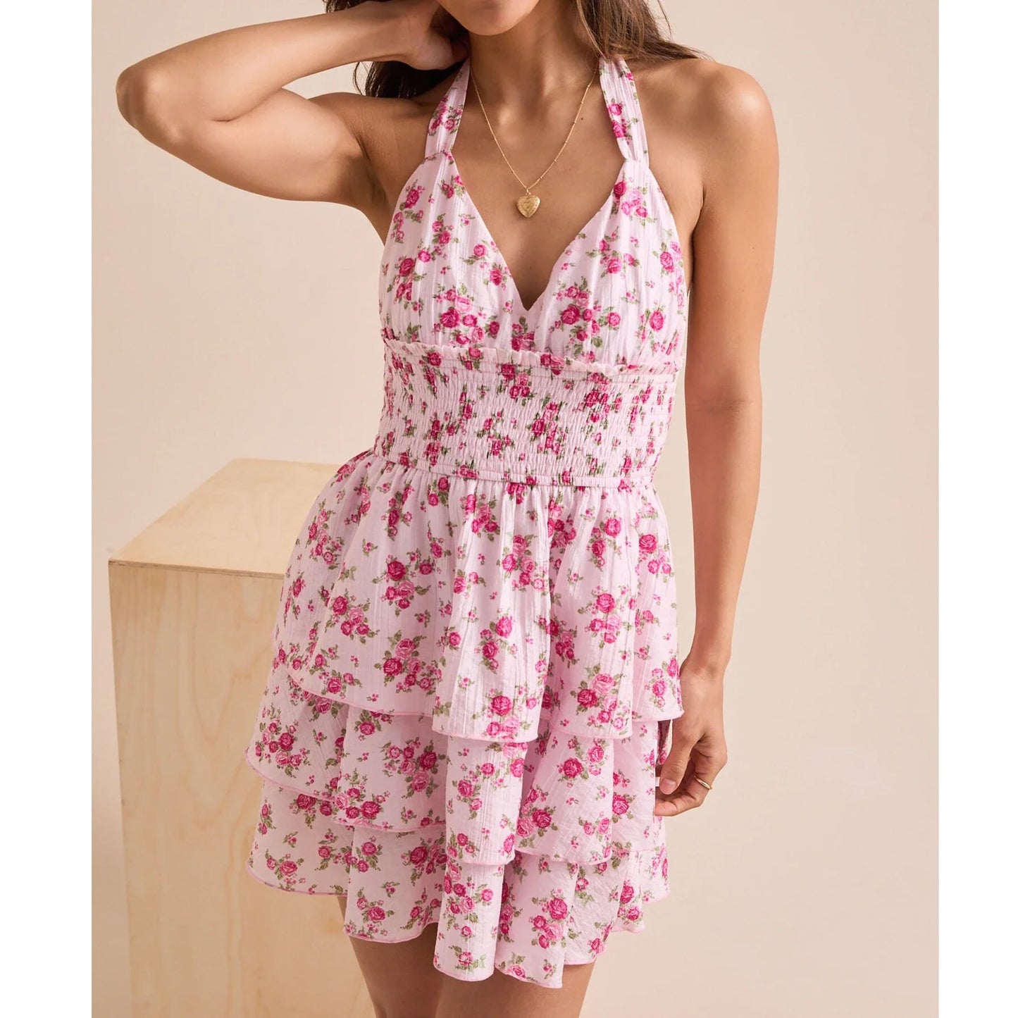 Pretty Ruffled Sundress for Women